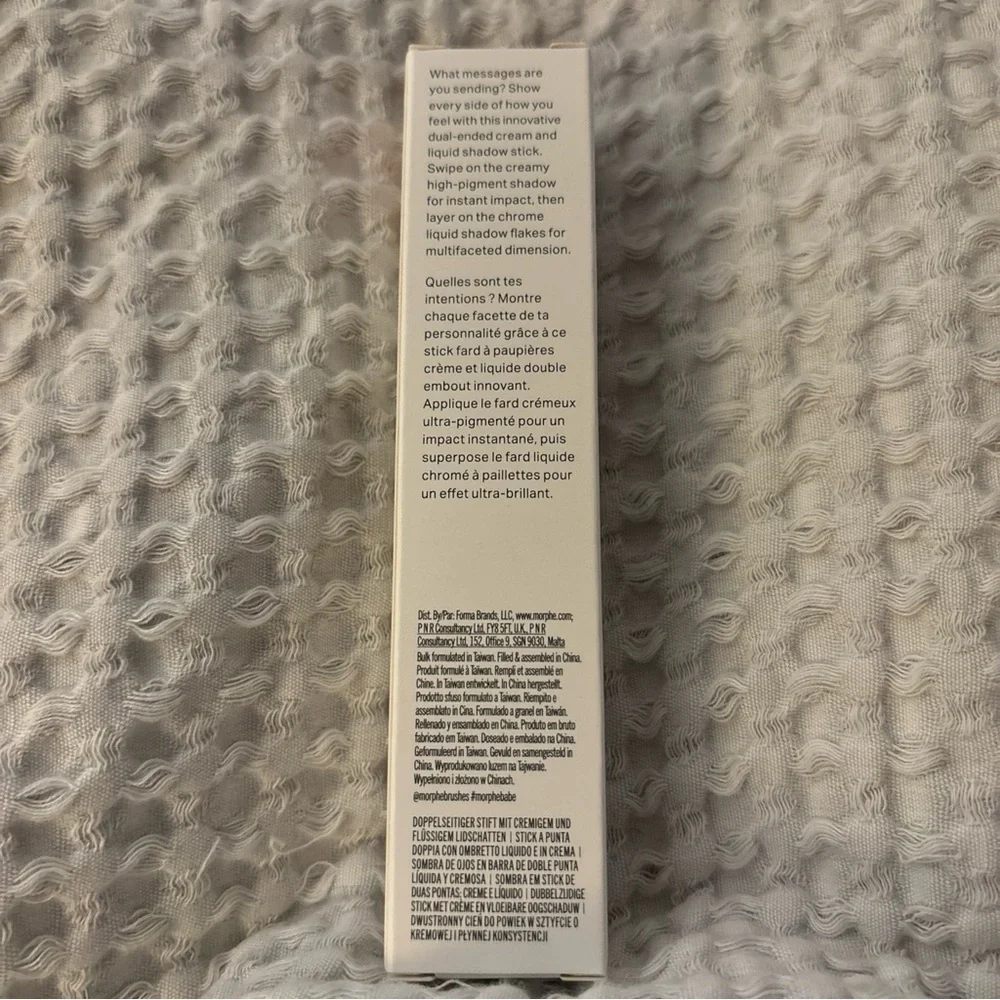 Morphe Mixed Signals Dual-Ended Cream‎ & Liquid Shadow Stick Makeup Glam Chic